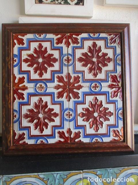 Antig&uuml;edades: Azulejo antiguos de reflejos - Foto 1