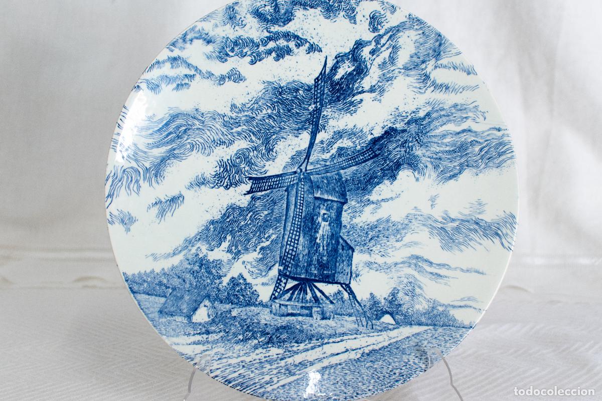 Antig&uuml;edades: Bandeja de porcelana Delft - Foto 6