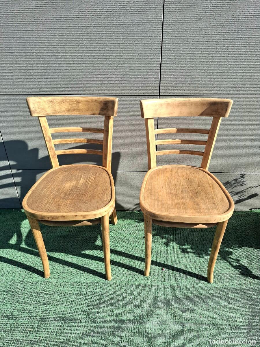 Antig&uuml;edades: Pareja de silla Thonet - Foto 3