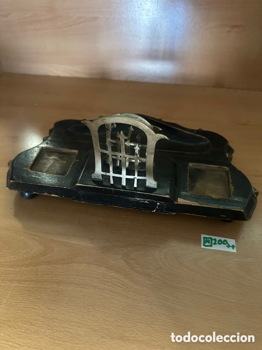 Antig&uuml;edades: Antiguo tintero siglo XIX - Foto 2