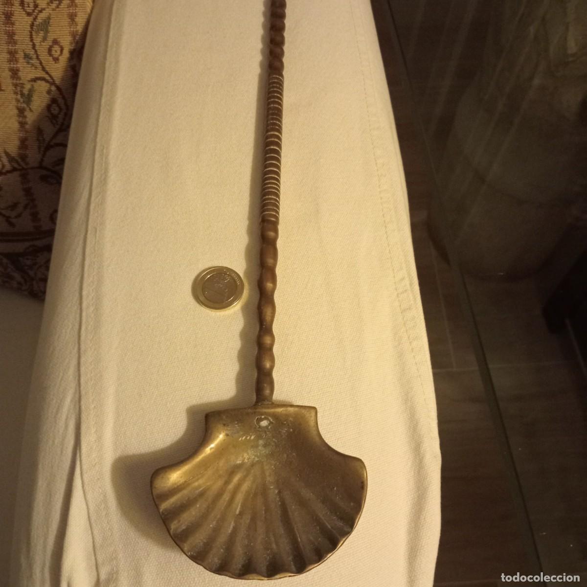 Antig&uuml;edades: Paleta bracero antigua bronce - Foto 2