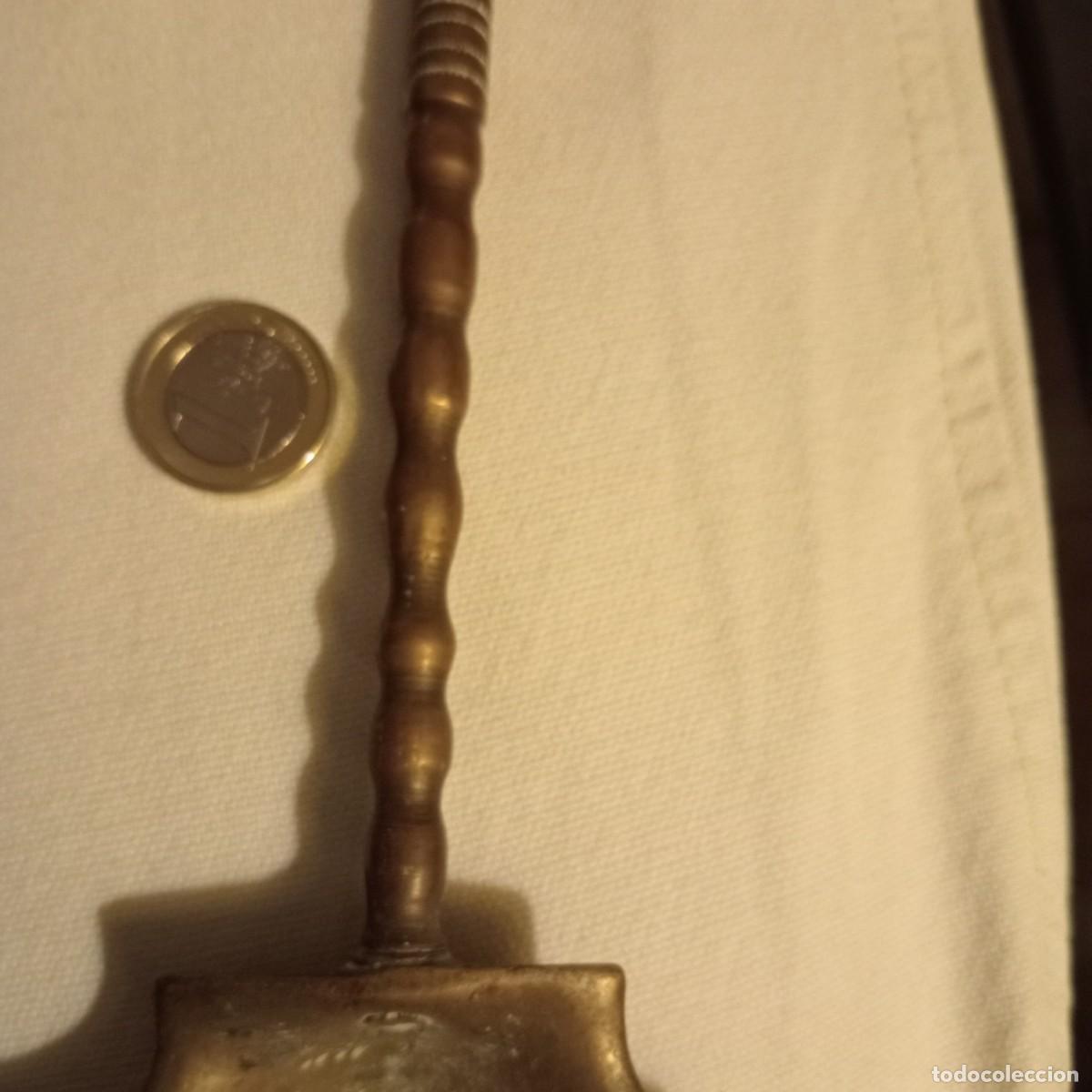 Antig&uuml;edades: Paleta bracero antigua bronce - Foto 5