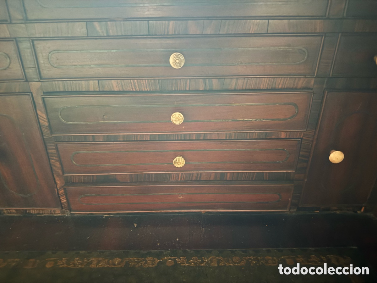 Antig&uuml;edades: Bonita c&oacute;moda escritorio - Foto 8