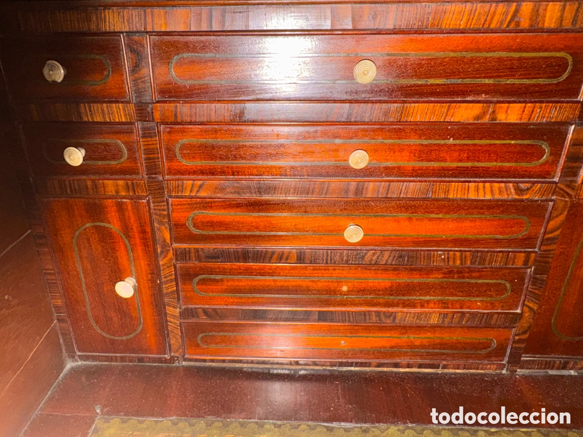 Antig&uuml;edades: Bonita c&oacute;moda escritorio - Foto 9