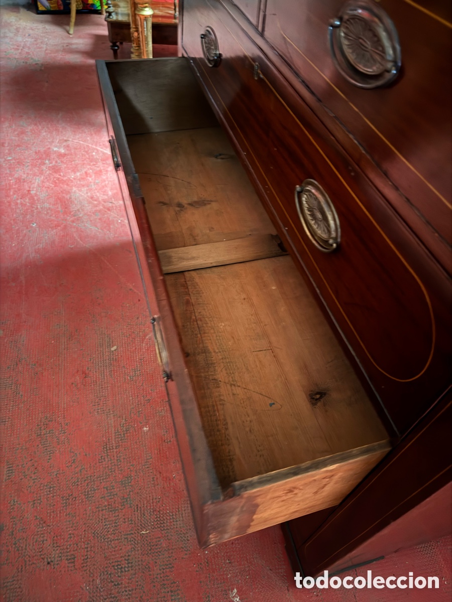 Antig&uuml;edades: Bonita c&oacute;moda escritorio - Foto 12