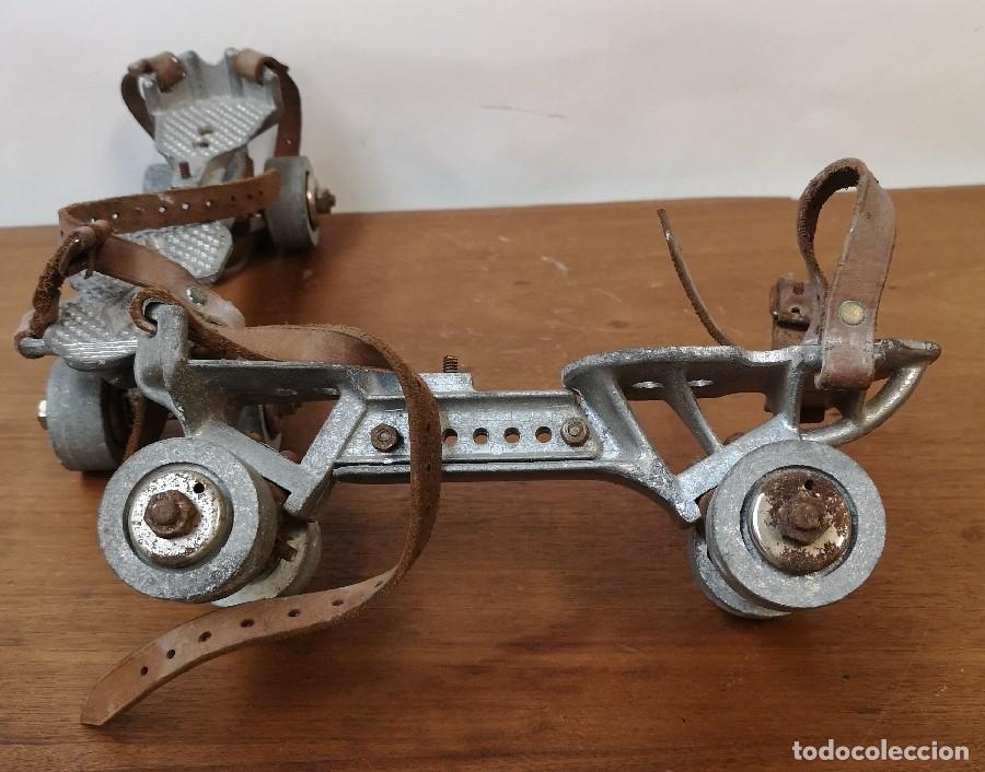 Antig&uuml;edades: Patines Antiguos de Aluminio - Foto 6