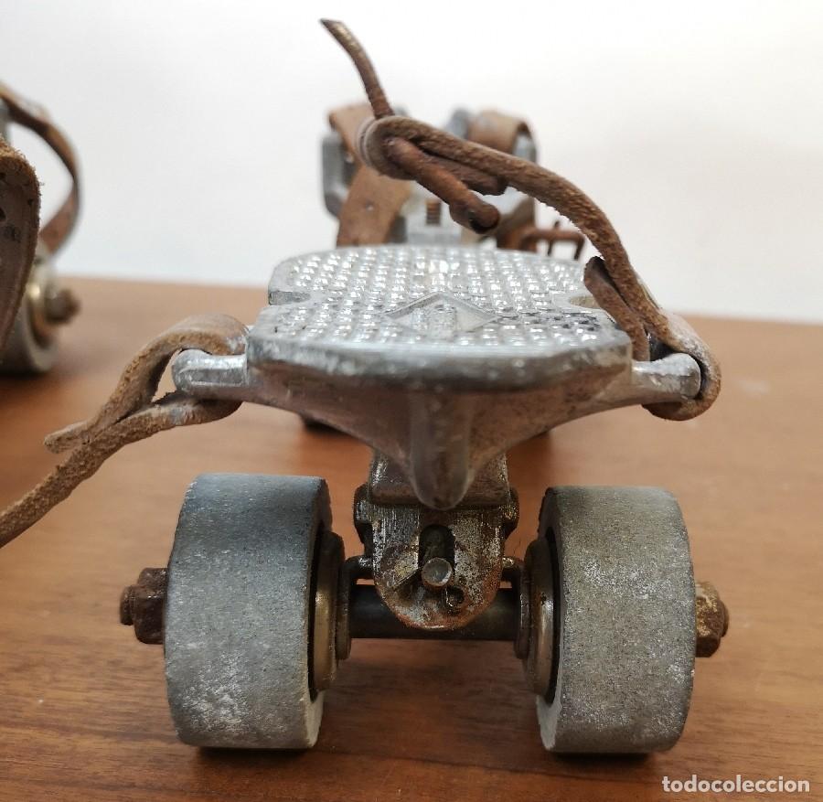Antig&uuml;edades: Patines Antiguos de Aluminio - Foto 10