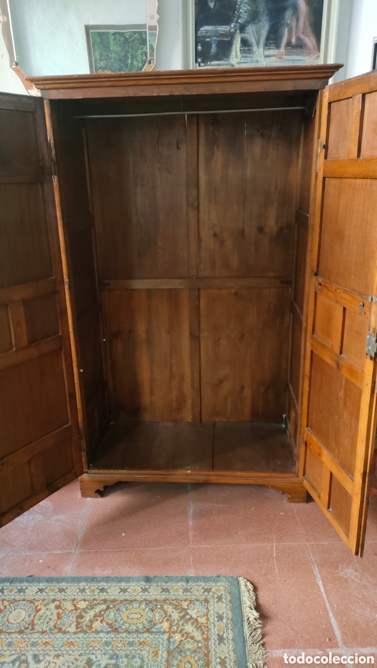 Antig&uuml;edades: Armario ropero en madera - Foto 3