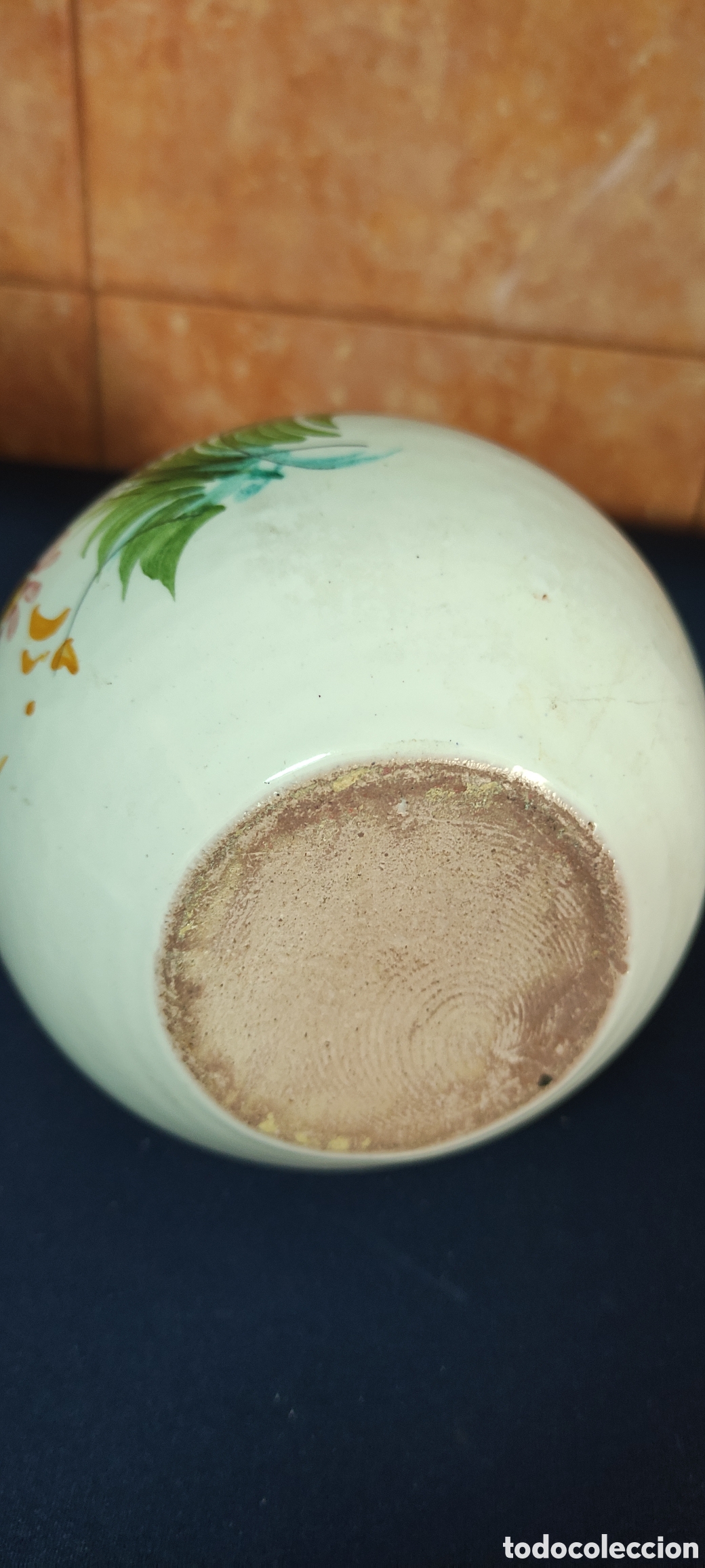 Antig&uuml;edades: Jarr&oacute;n de porcelana pintada - Foto 3