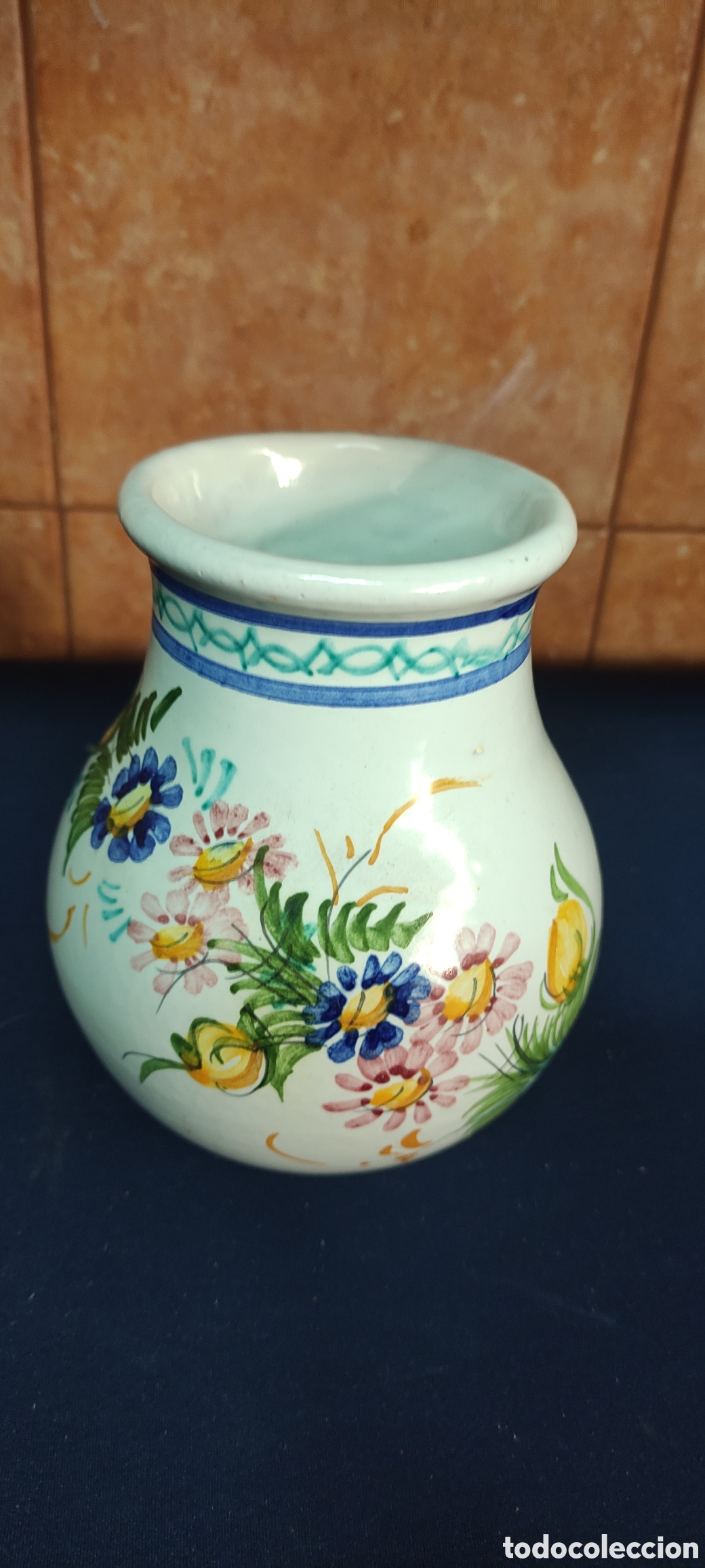 Antig&uuml;edades: Jarr&oacute;n de porcelana pintada - Foto 5