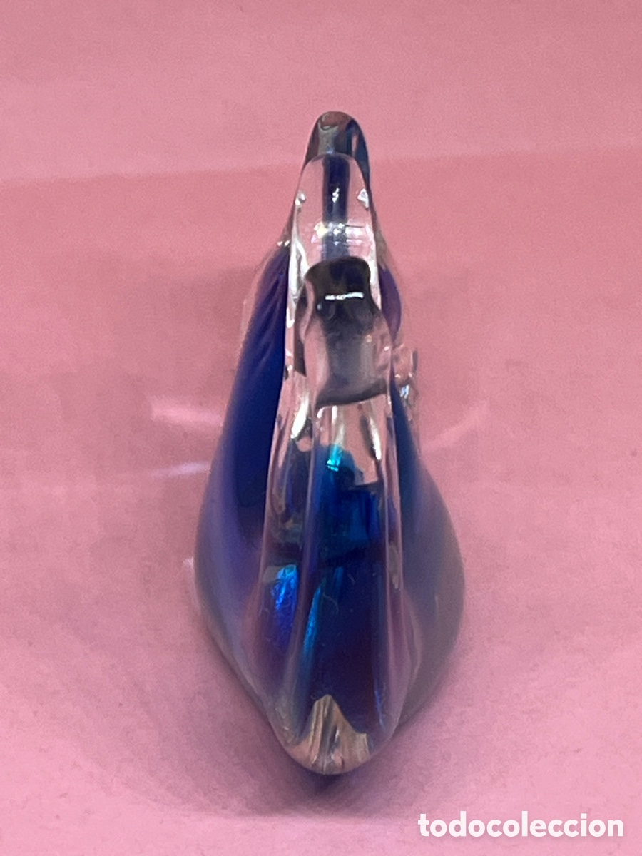 Antig&uuml;edades: FIGURA &ldquo; PEZ &ldquo; DE CRISTAL DE MURANO - Foto 6