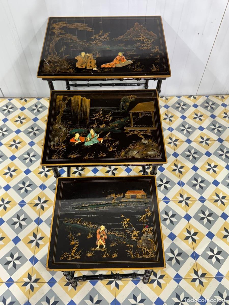 Antig&uuml;edades: Mesas nido orientales - Foto 4