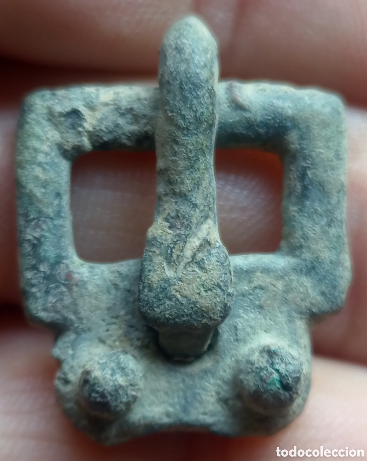 Antig&uuml;edades: Hebilla Bizantina de bronce siglo IV-V