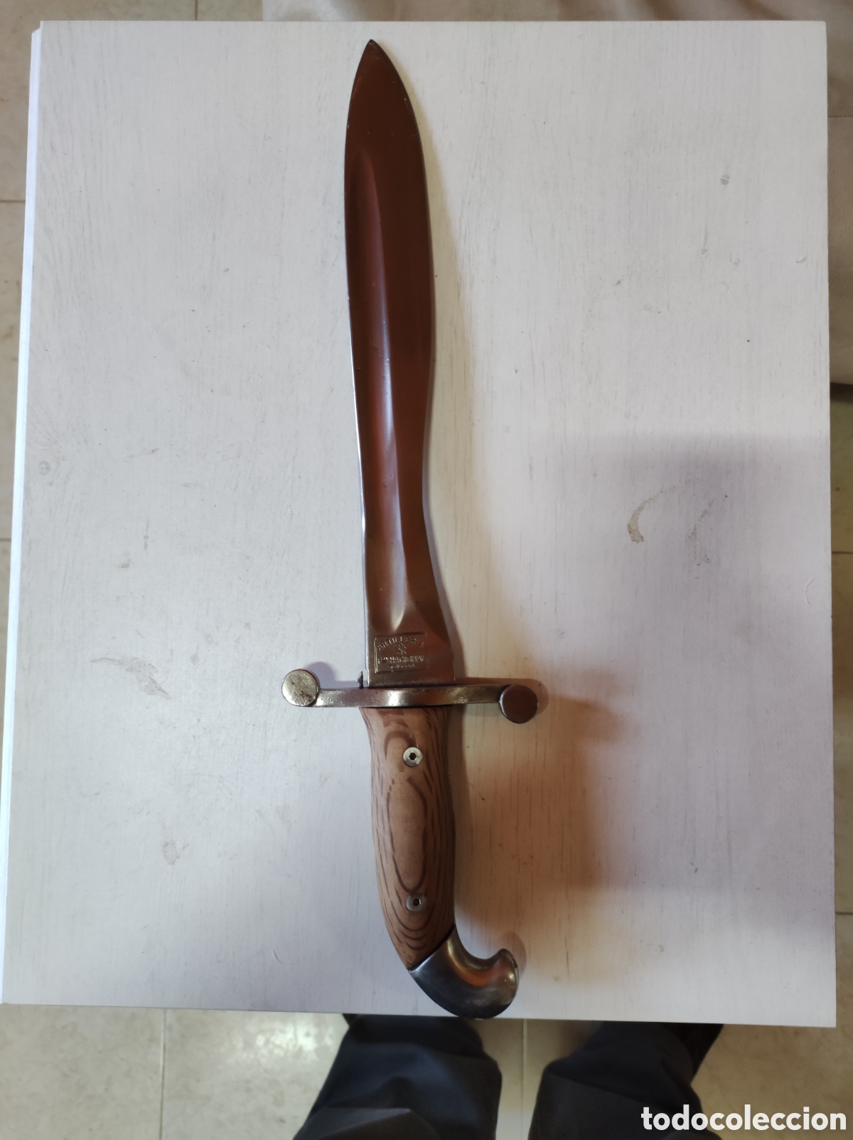 Antig&uuml;edades: MACHETE DE ARTILLER&Iacute;A - Foto 1