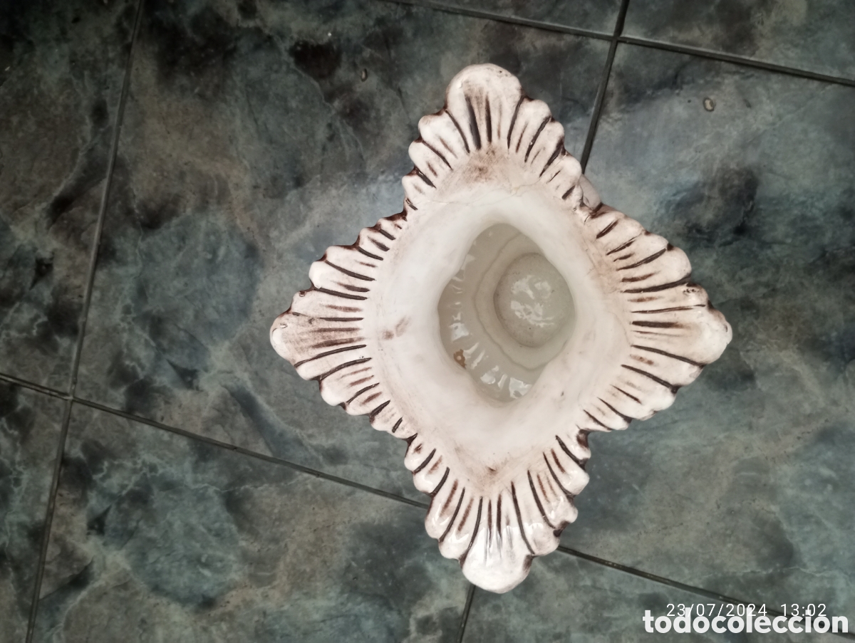Antig&uuml;edades: Jarr&oacute;n porcelana Capodimonte - Foto 6