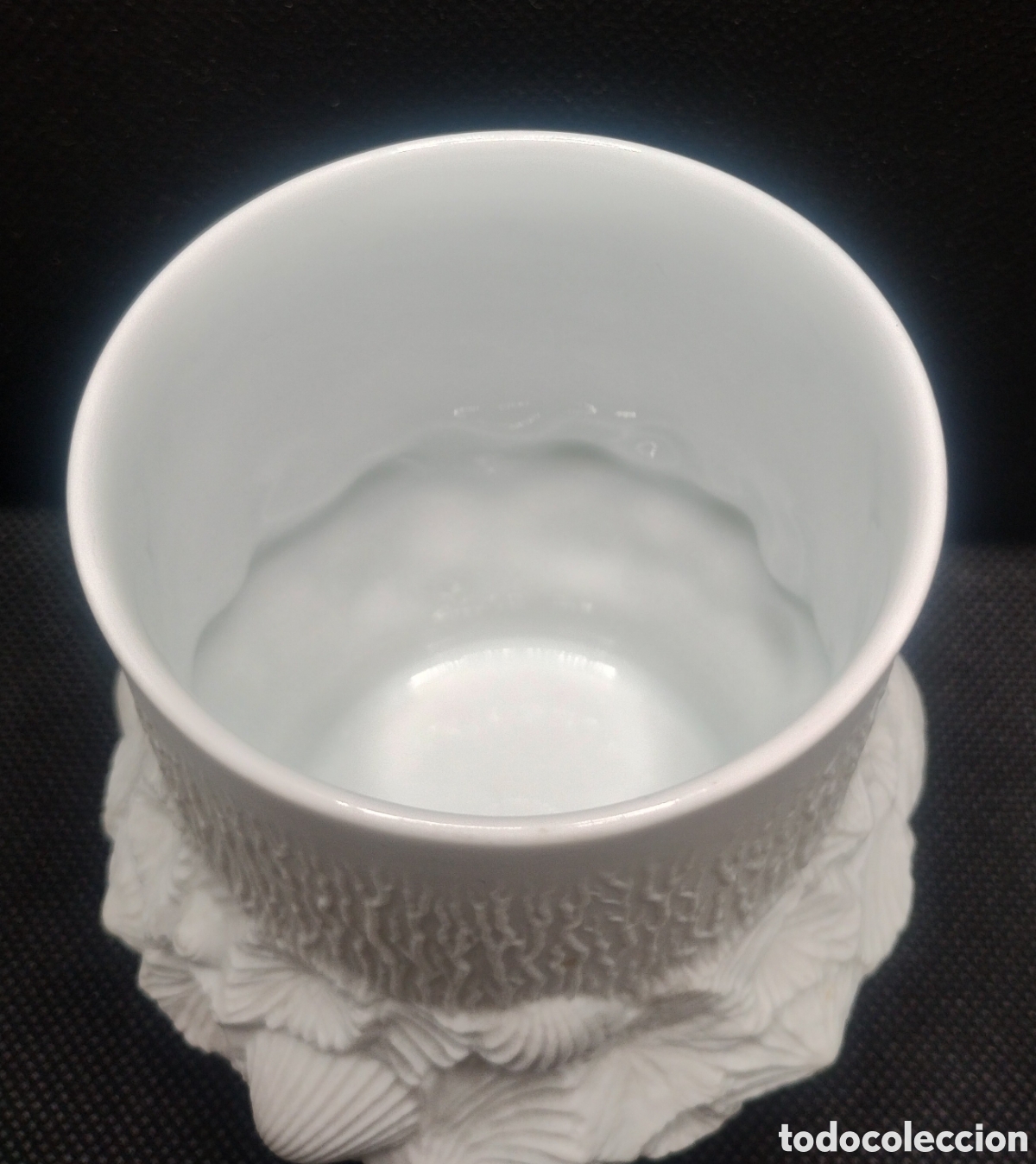 Antig&uuml;edades: Jarr&oacute;n porcelana biscuit blanco, KAISER - Foto 6