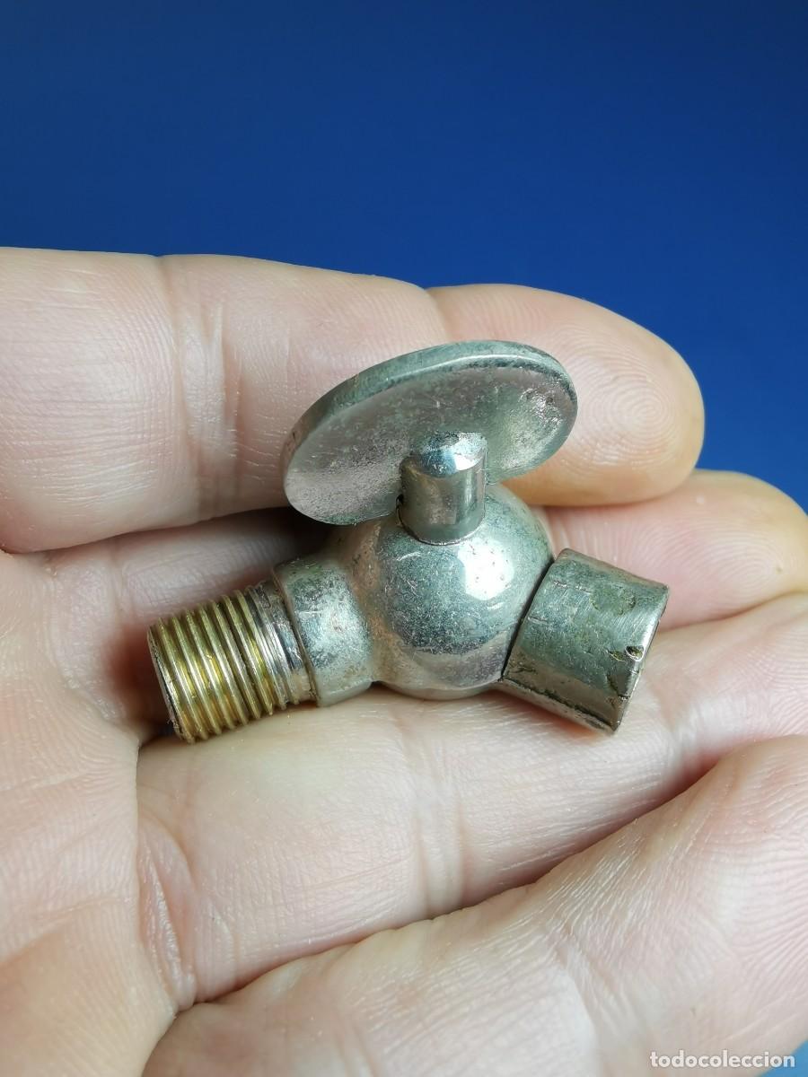 Antig&uuml;edades: ROTULA LAMPARA BRONCE CROMADO A&Ntilde;OS 30 - Foto 4