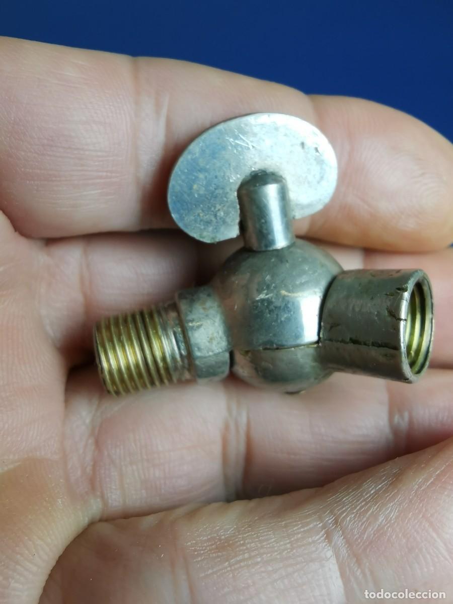 Antig&uuml;edades: ROTULA LAMPARA BRONCE CROMADO A&Ntilde;OS 30 - Foto 9