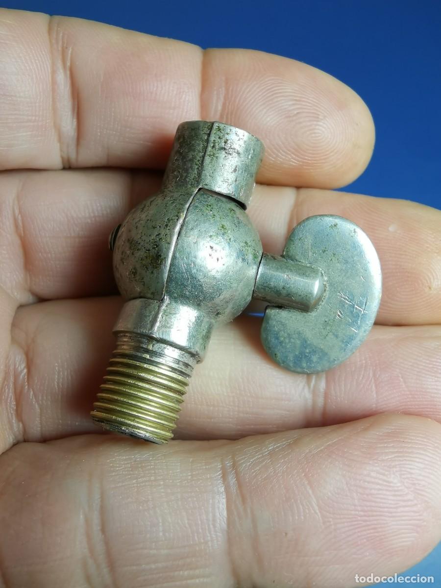 Antig&uuml;edades: ROTULA LAMPARA BRONCE CROMADO A&Ntilde;OS 30 - Foto 10