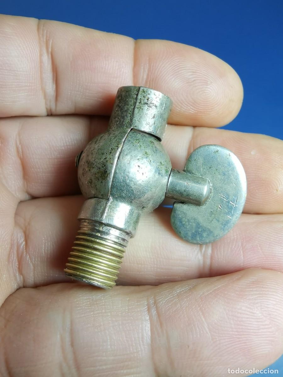 Antig&uuml;edades: ROTULA LAMPARA BRONCE CROMADO A&Ntilde;OS 30 - Foto 11