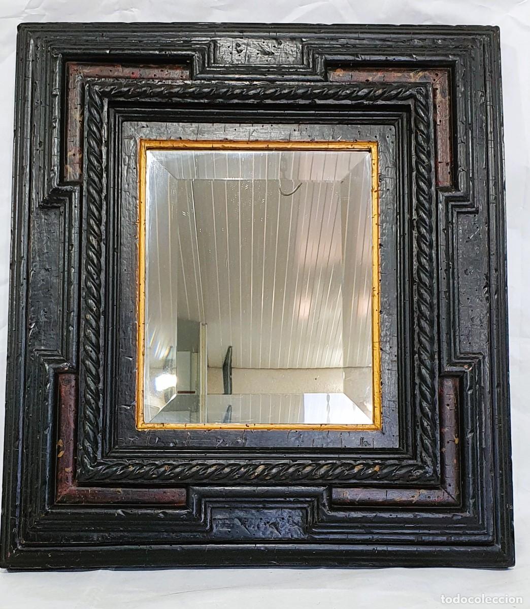 Antig&uuml;edades: Espejo estilo barroco rectangular - Foto 1