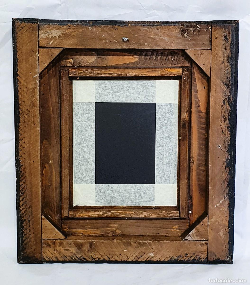 Antig&uuml;edades: Espejo estilo barroco rectangular - Foto 4