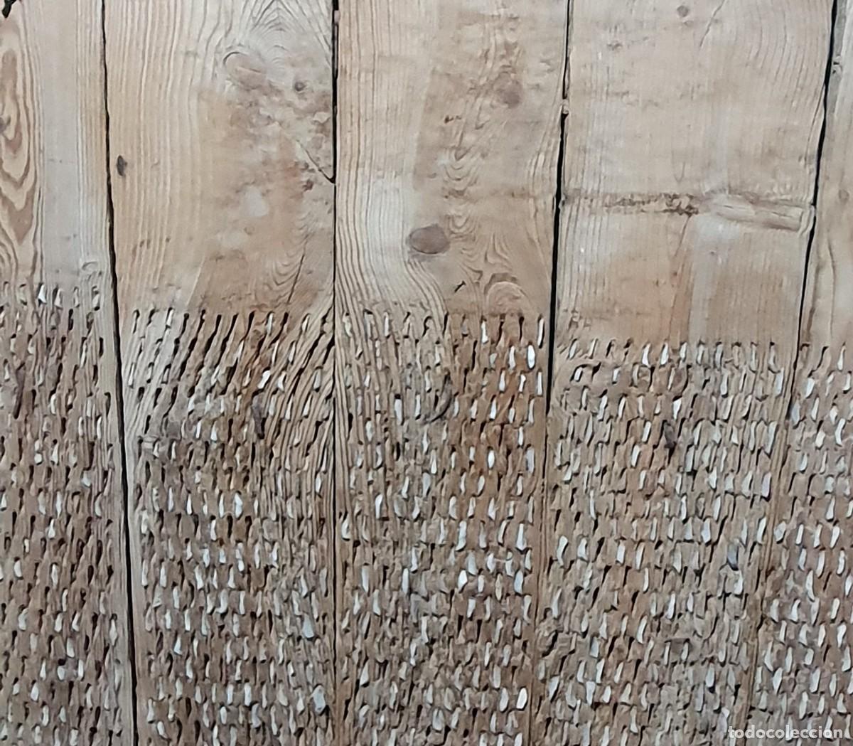 Antig&uuml;edades: TRILLO ANTIGUO DE MADERA CON PERNALES - Foto 2