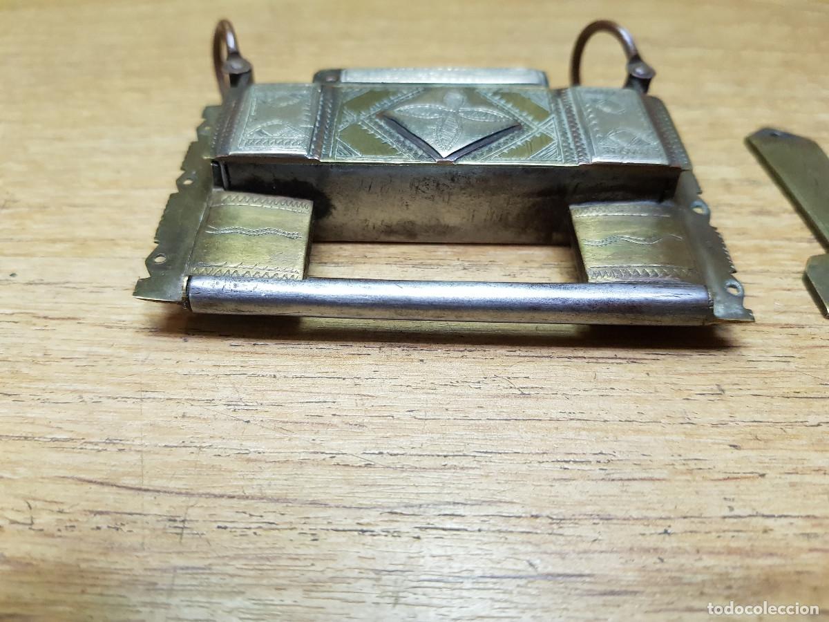 Antig&uuml;edades: ANTIGUO CANDADO ARABE-COMPLETO - Foto 3