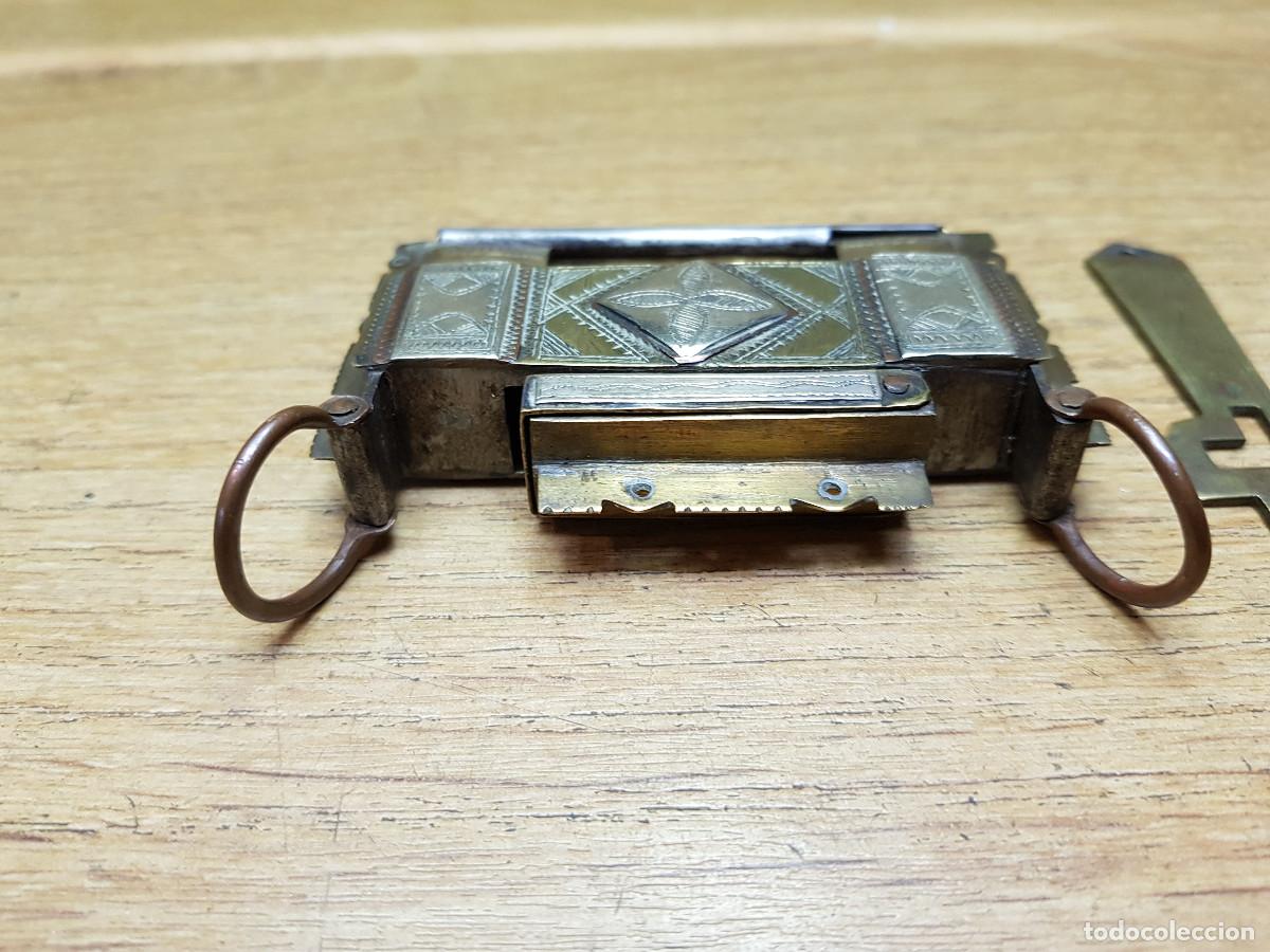 Antig&uuml;edades: ANTIGUO CANDADO ARABE-COMPLETO - Foto 4