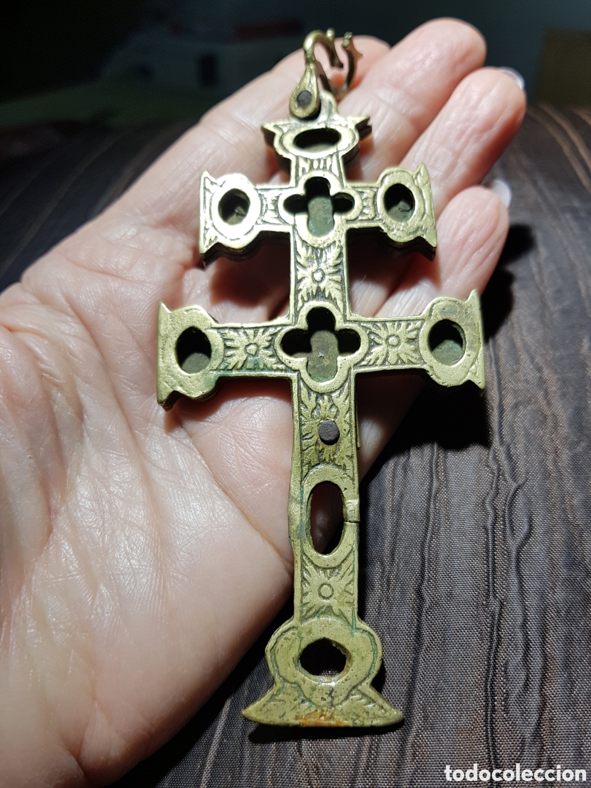 Antig&uuml;edades: Cruz de Caravaca Antigua - Foto 6