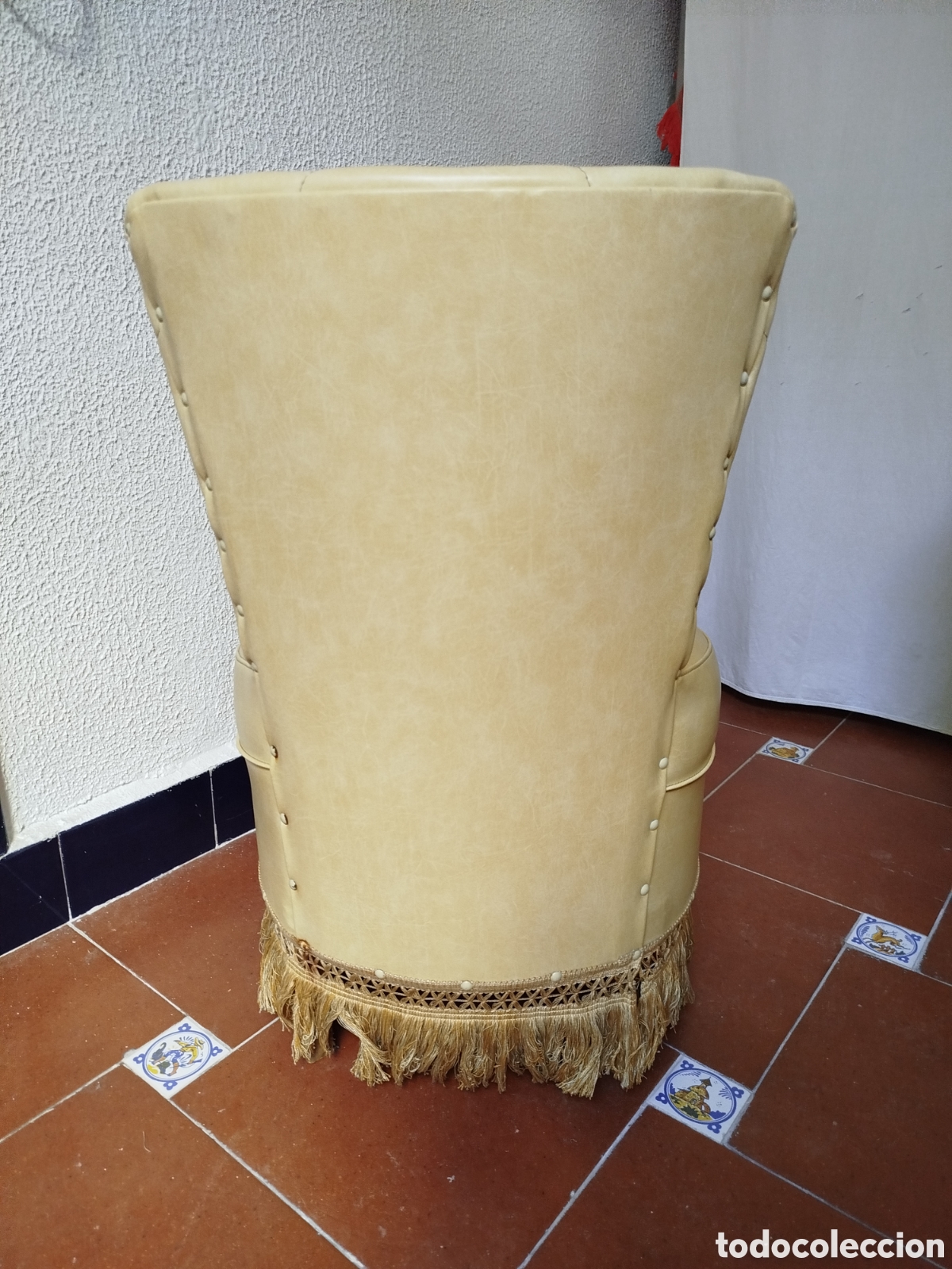 Antig&uuml;edades: Sill&oacute;n butaca descalzador - Foto 2