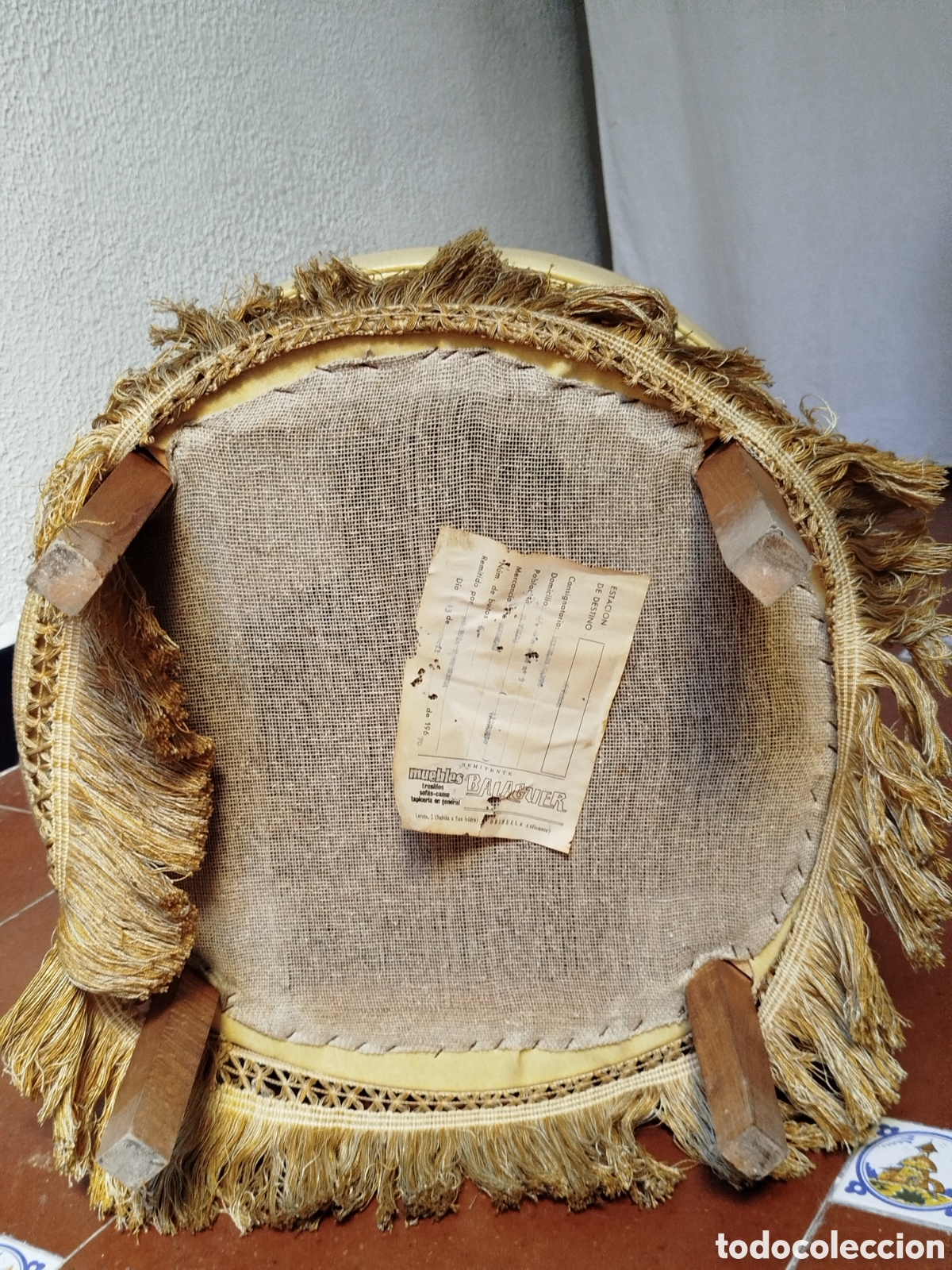 Antig&uuml;edades: Sill&oacute;n butaca descalzador - Foto 5