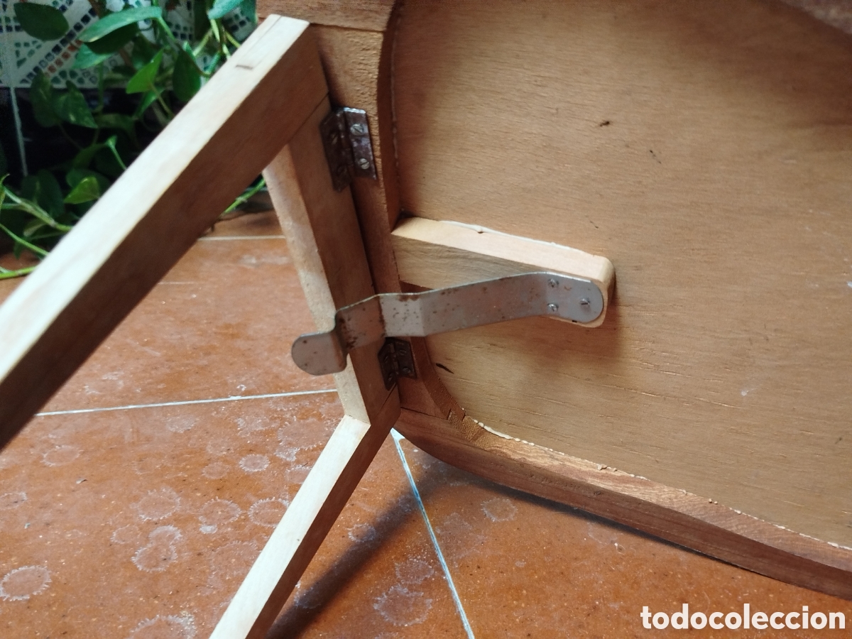 Antig&uuml;edades: Bandeja auxiliar plegable - Foto 4
