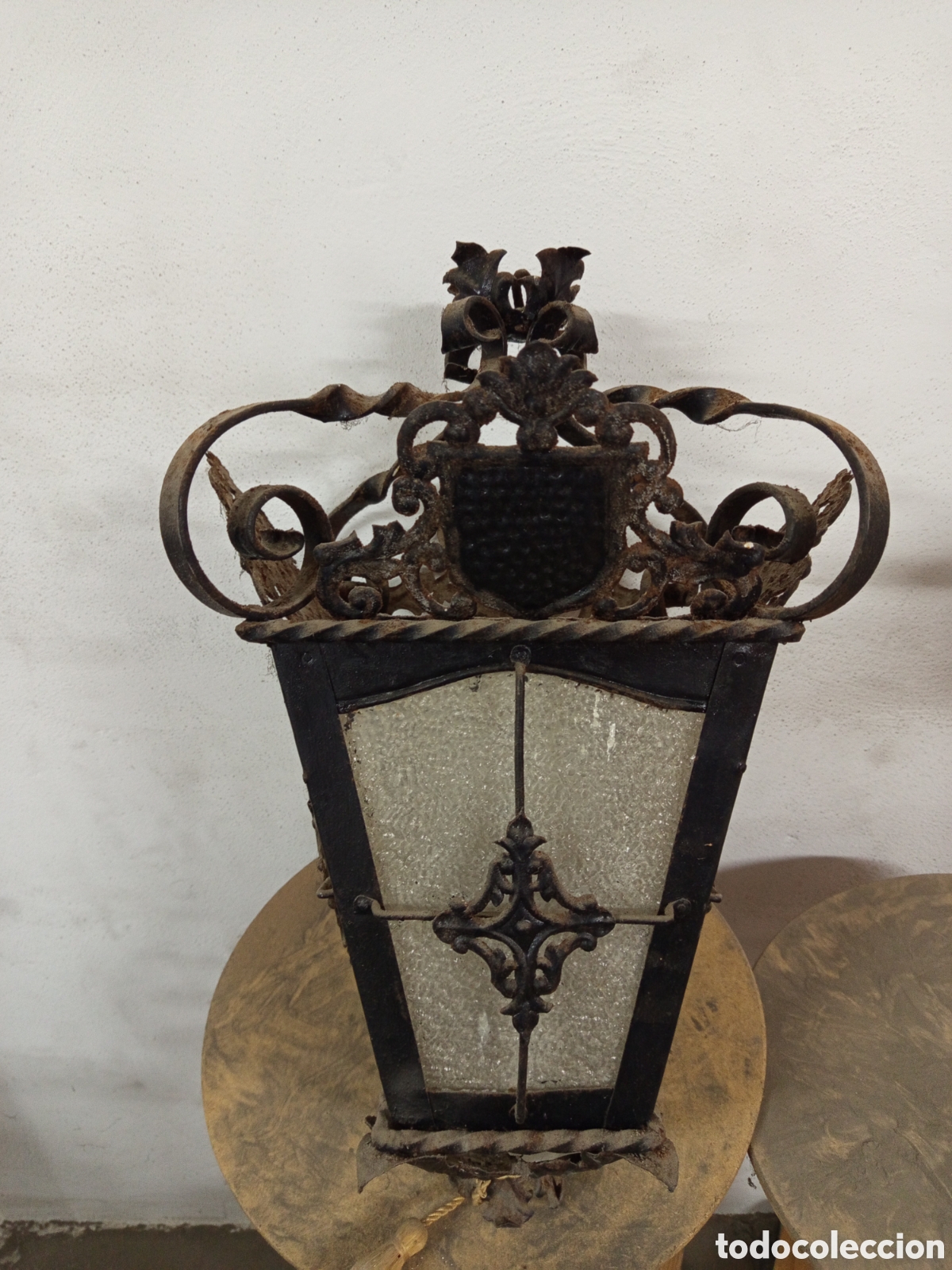 Antig&uuml;edades: Precioso farol antiguo - Foto 3