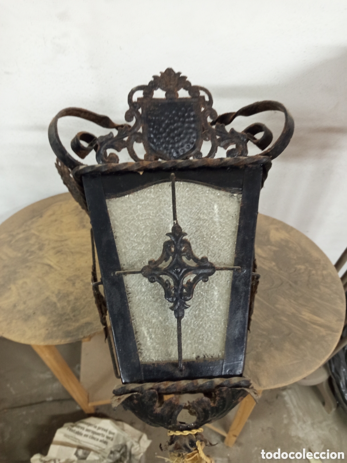 Antig&uuml;edades: Precioso farol antiguo - Foto 4