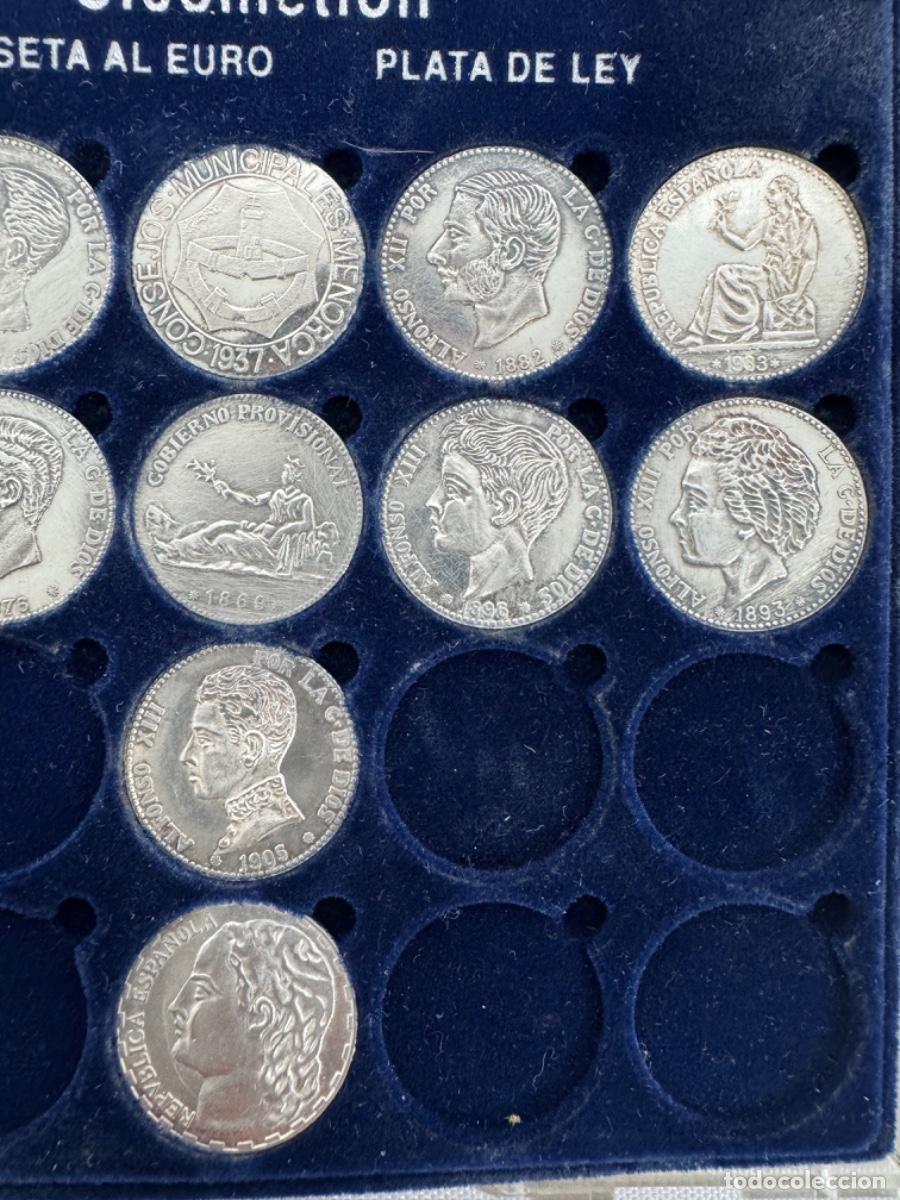 Antig&uuml;edades: COLECCI&Oacute;N DE PESETAS EN PLATA DE LEY - Foto 3