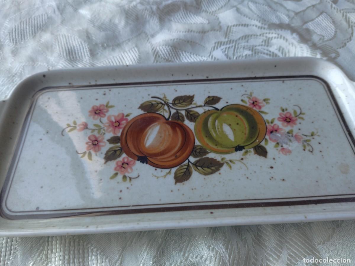 Antig&uuml;edades: Bandeja rectangular de porcelana winterling Bavaria, modelo Debora - Foto 4