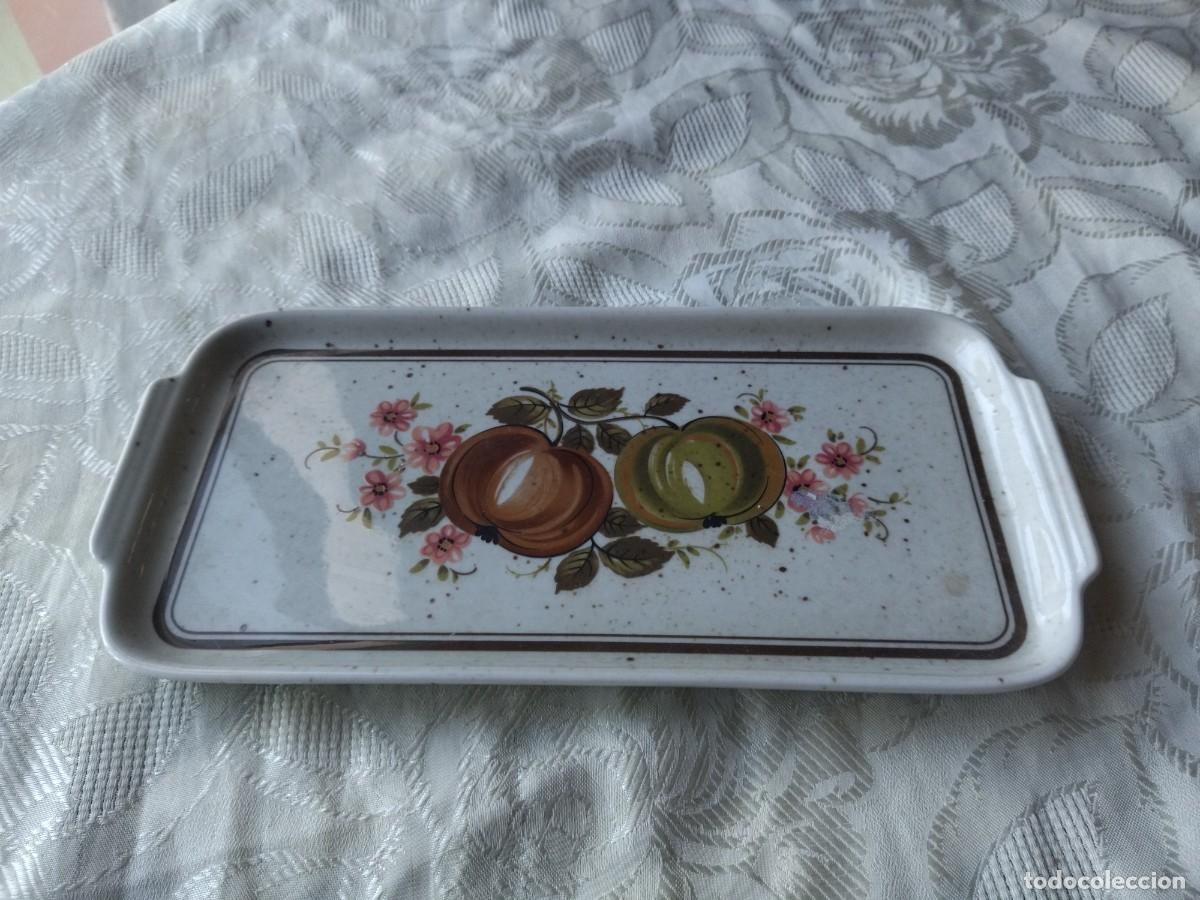 Antig&uuml;edades: Bandeja rectangular de porcelana winterling Bavaria, modelo Debora - Foto 2