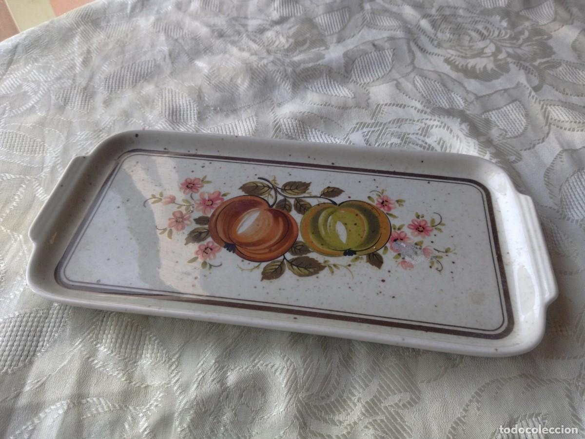 Antig&uuml;edades: Bandeja rectangular de porcelana winterling Bavaria, modelo Debora - Foto 3