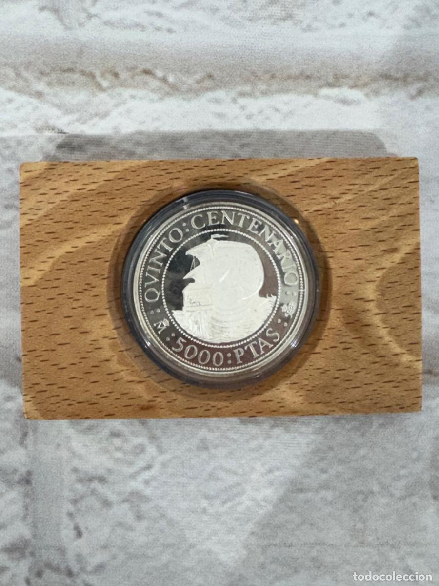 Antig&uuml;edades: MONEDA 5.000 PESETAS EN PLATA DE LEY - Foto 1