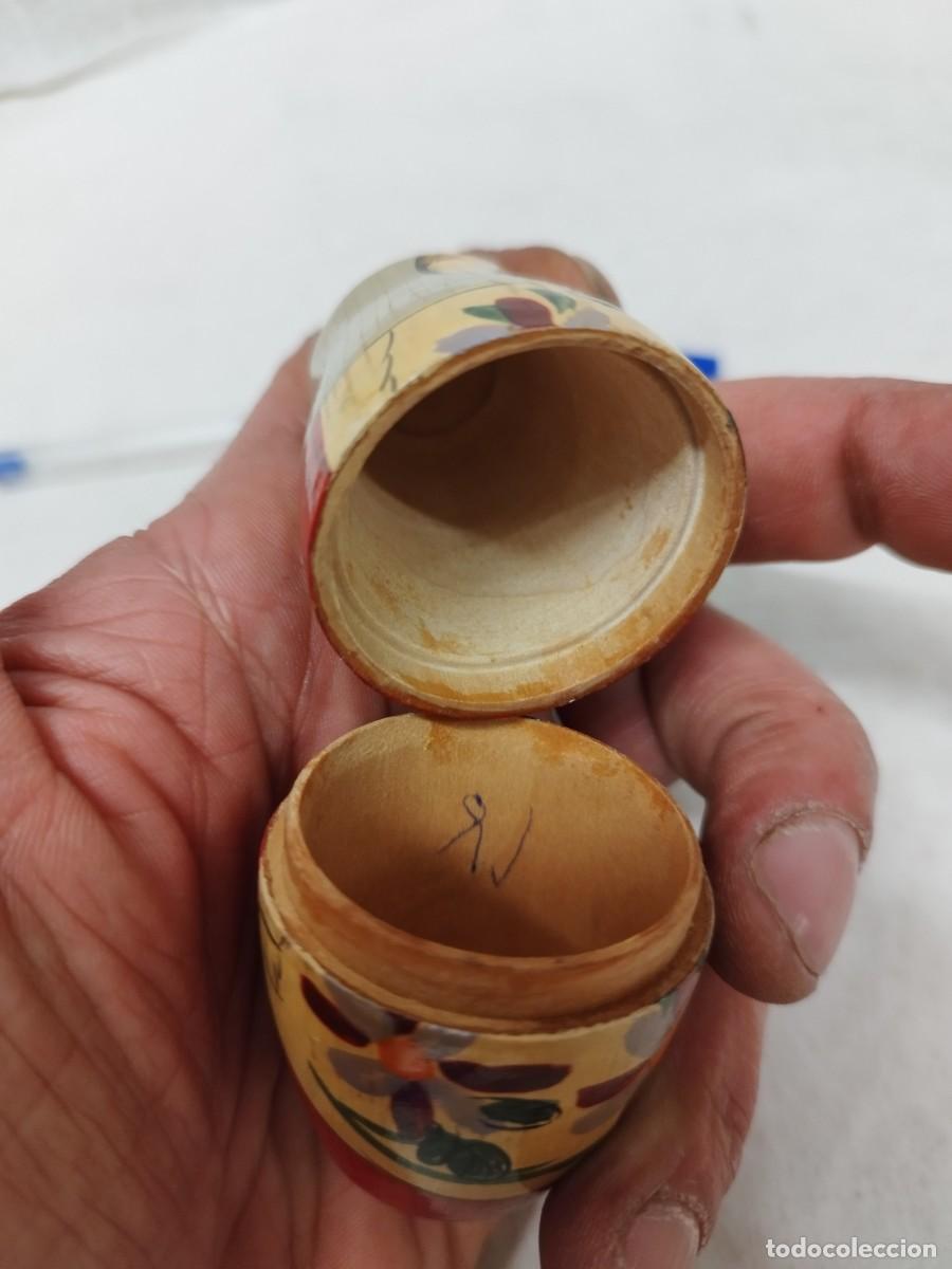 Antig&uuml;edades: Antigua matriusca de madera. - Foto 12