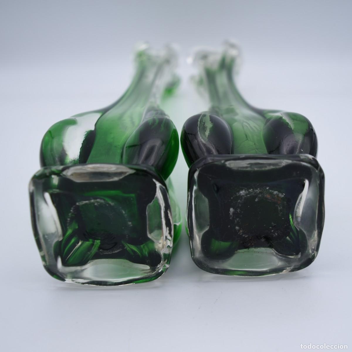 Antig&uuml;edades: Jarrones violeteros de cristal de Murano - Foto 5