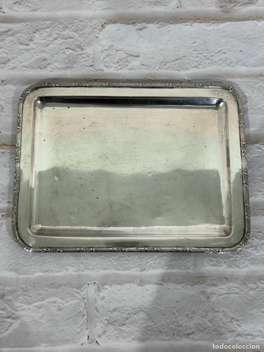 Antig&uuml;edades: BANDEJA DE PLATA 916 - LUIS ESPU&Ntilde;ES - Foto 1