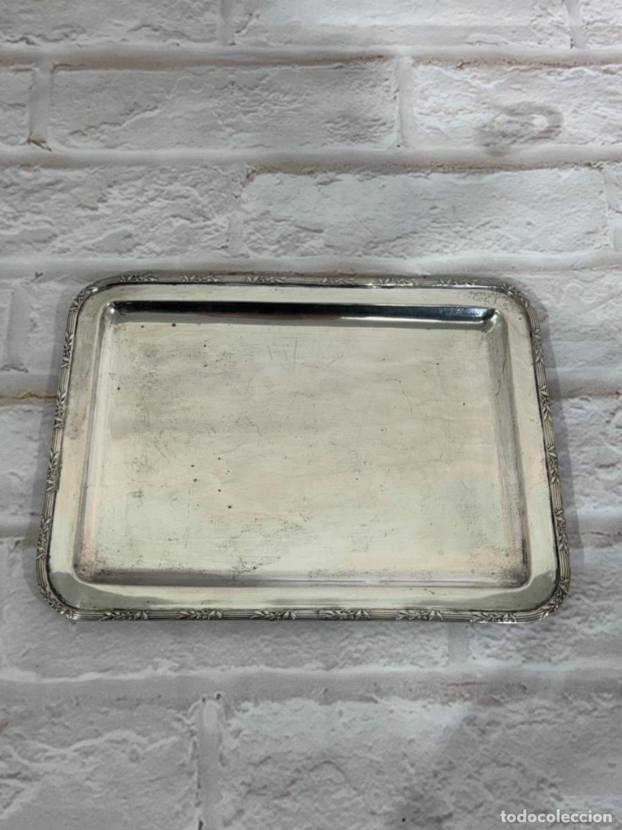 Antig&uuml;edades: BANDEJA DE PLATA 916 - LUIS ESPU&Ntilde;ES - Foto 2