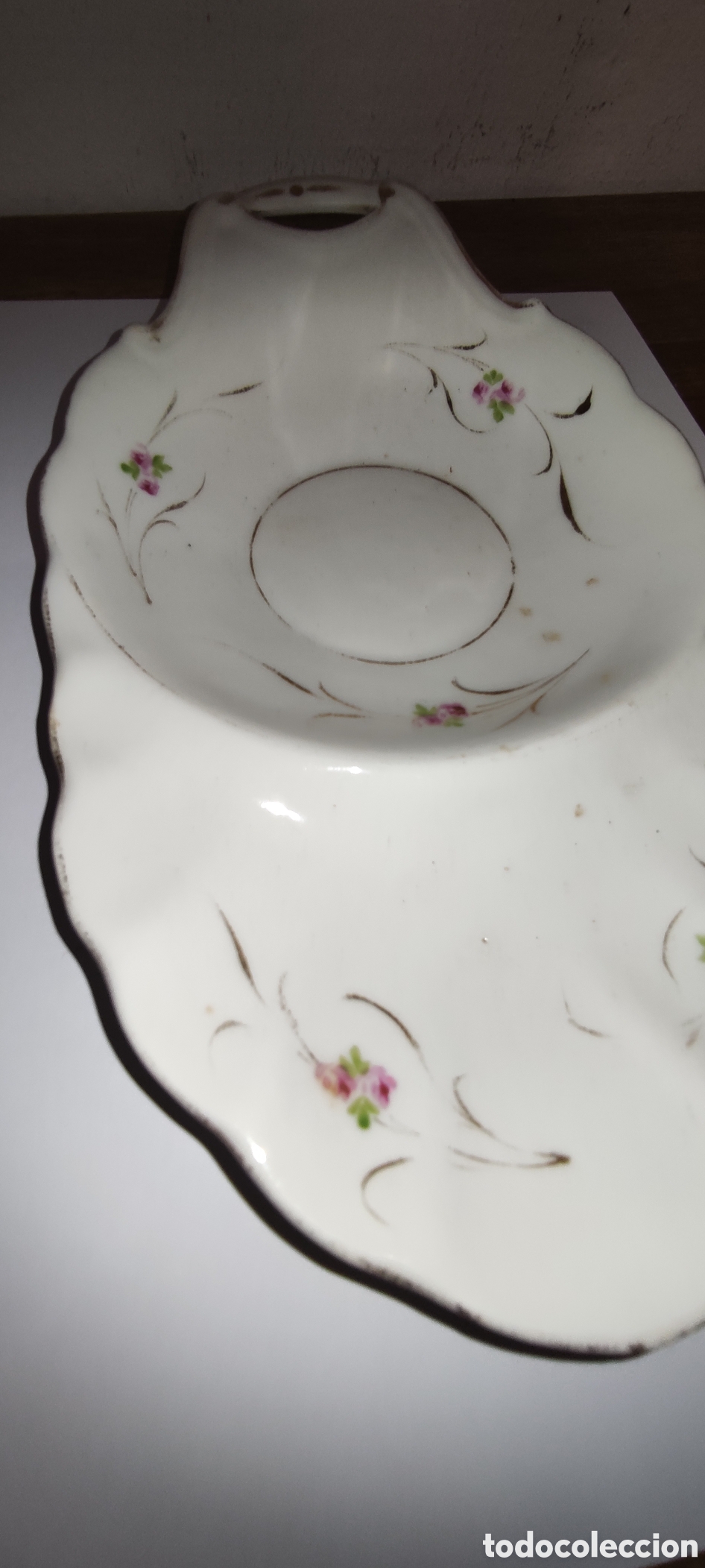 Antig&uuml;edades: Bandeja de porcelana - Foto 6