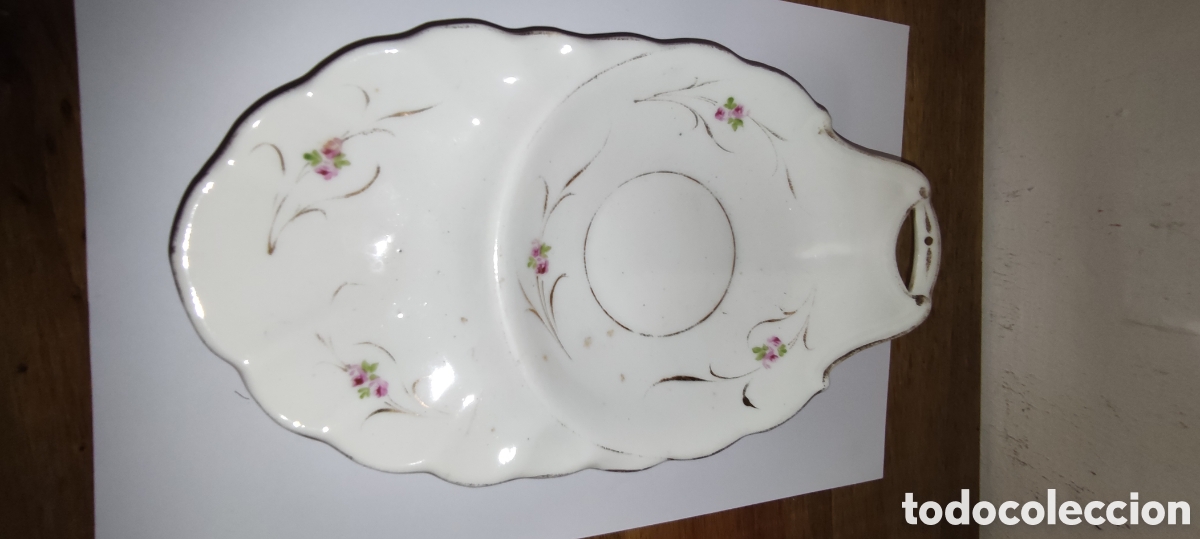 Antig&uuml;edades: Bandeja de porcelana - Foto 7