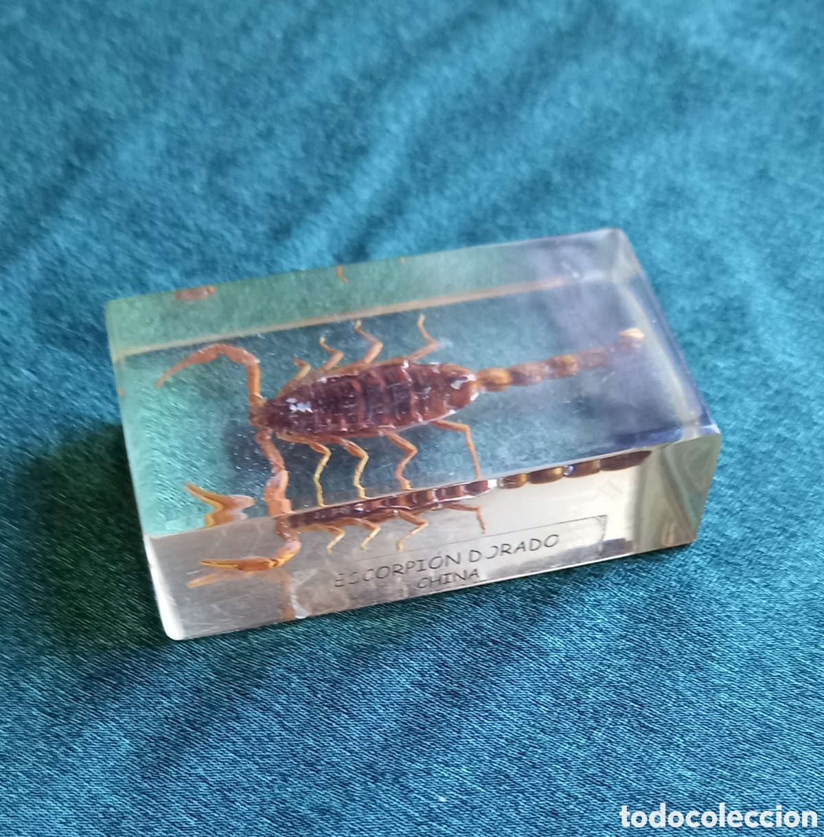 Antig&uuml;edades: ESCORPION DORADO CHINA - Foto 1