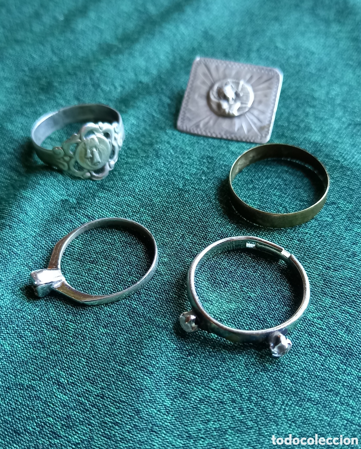 Antig&uuml;edades: LOTE DE ANILLOS Y IMPEDIBLE - Foto 1