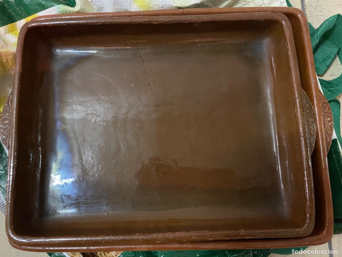 Antig&uuml;edades: DOS FUENTES DE BARRO PARA EL HORNO - Foto 1