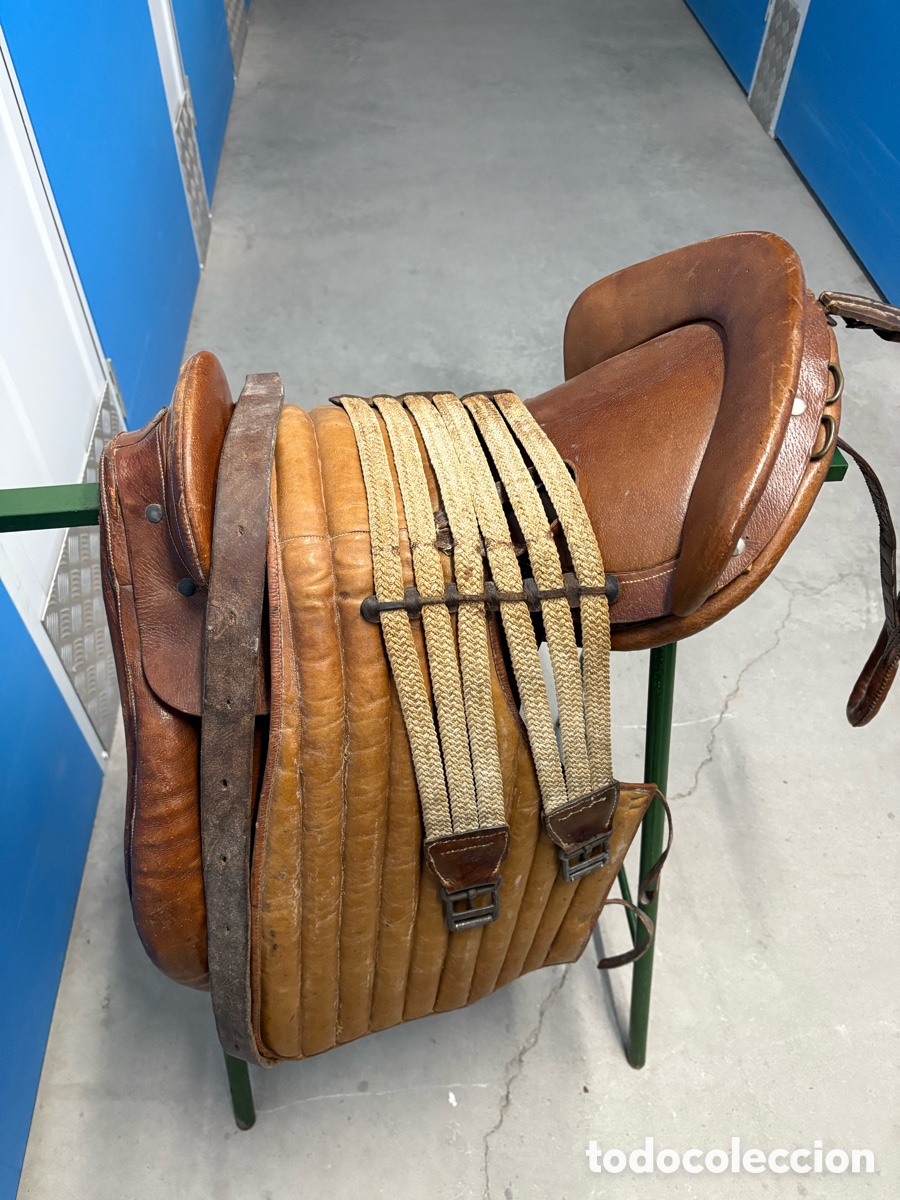 Antig&uuml;edades: Montura/silla de caballos potrera - Foto 1